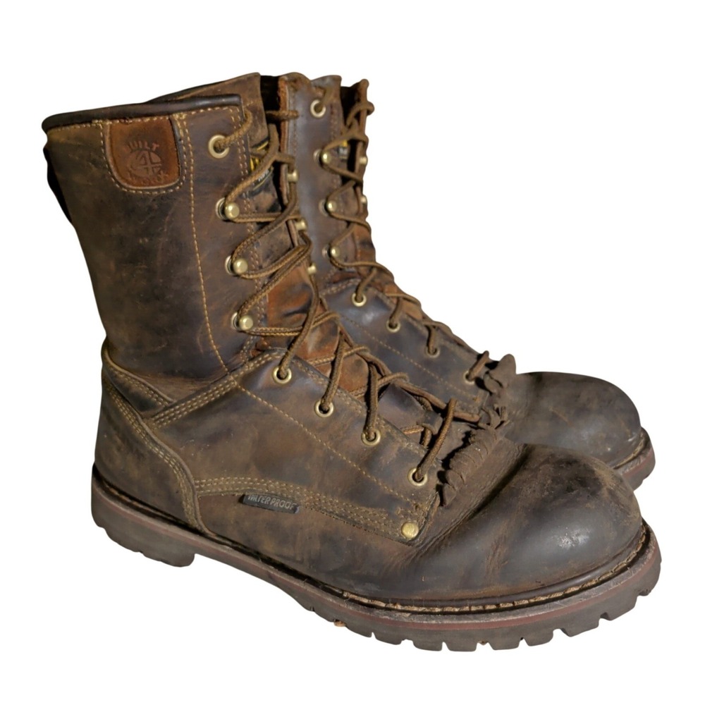 Carolina 8" 28 Series Boots Mens Size 12EE Waterproof Soft Toe Work Wear Western